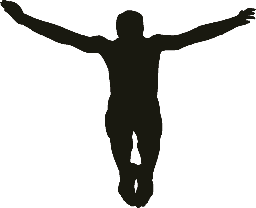 Aufkleber Klippenspringen Sport