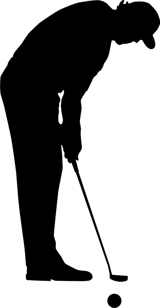Aufkleber Golf Sport