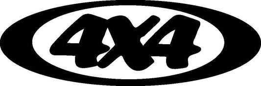 Aufkleber 4x4 Allrad Offroad