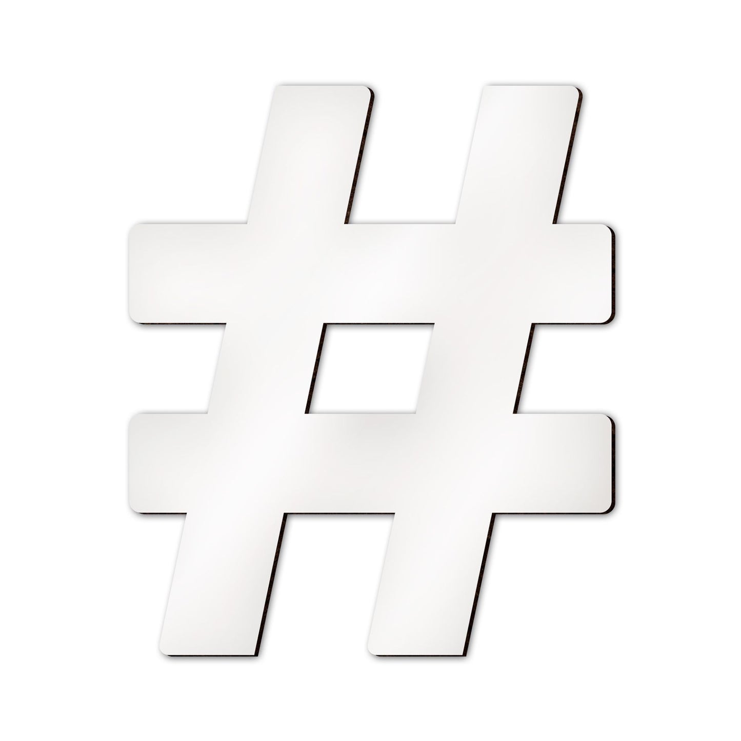 Sublistar® MDF letters and special characters