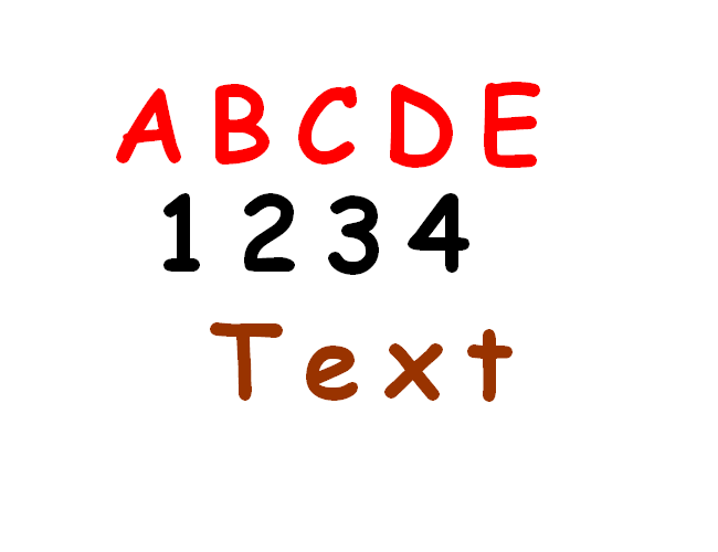 Premium Flockfolie Buchstaben , Zahlen zum Aufbügeln