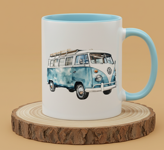 Keramiktasse Caravan Camping Bus