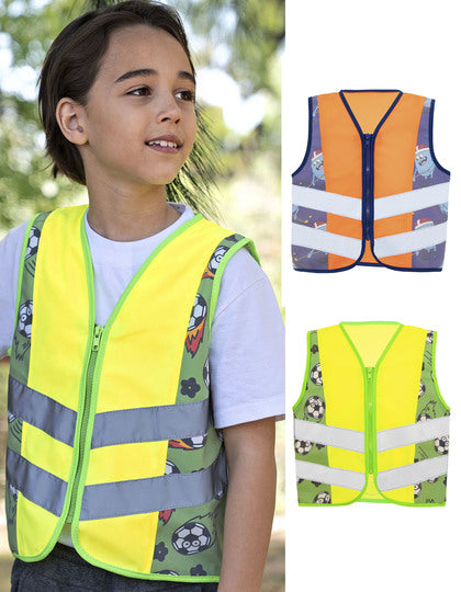 Kinder Warnweste Action Sport