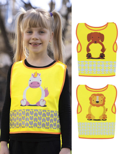 Kinder Warnweste Funtastic Wildlife