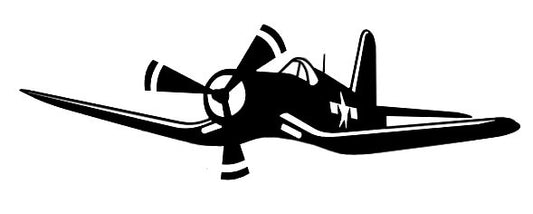 Aufkleber Flugzeug Corsair Modellfliegen Hobby