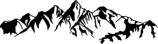 Aufkleber Landschaft Berge Decal Auto Wohnmobil Dekor