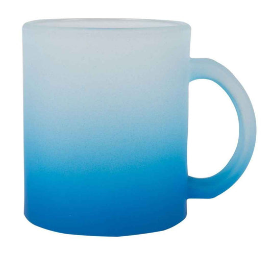 Glastasse mit Farbverlauf 10oz