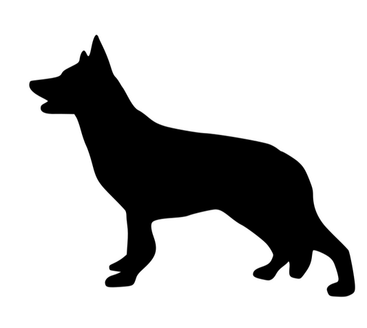 Aufkleber Hund Husky