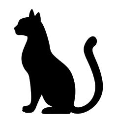 Cat sticker