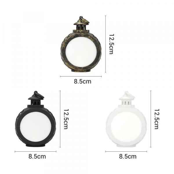 Laterne small mit LED - beidseitig bedruckbar