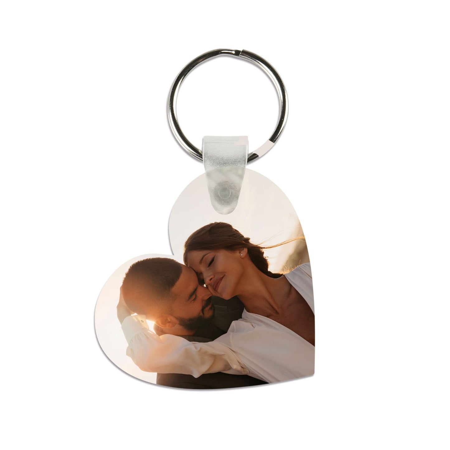 Sublistar® MDF keychain white glossy