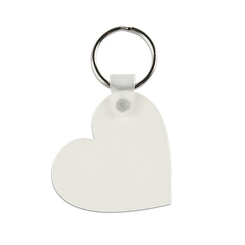 Sublistar® MDF keychain white glossy