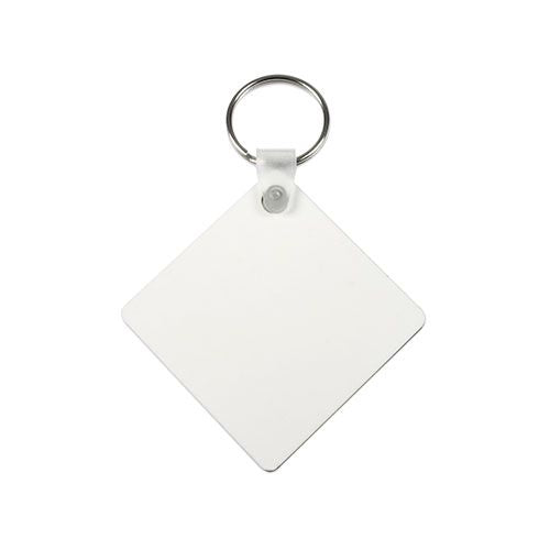 Sublistar® MDF keychain white glossy