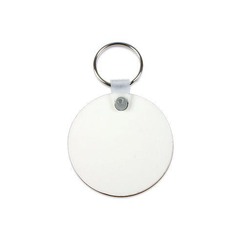 Sublistar® MDF keychain white glossy