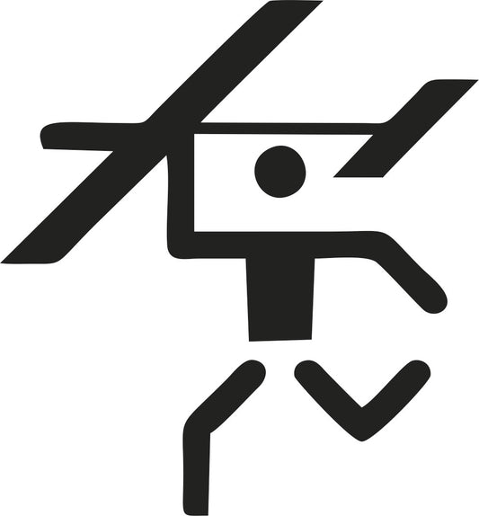 Aufkleber Modellfliege Hobby