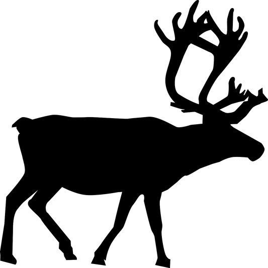Aufkleber Rentier