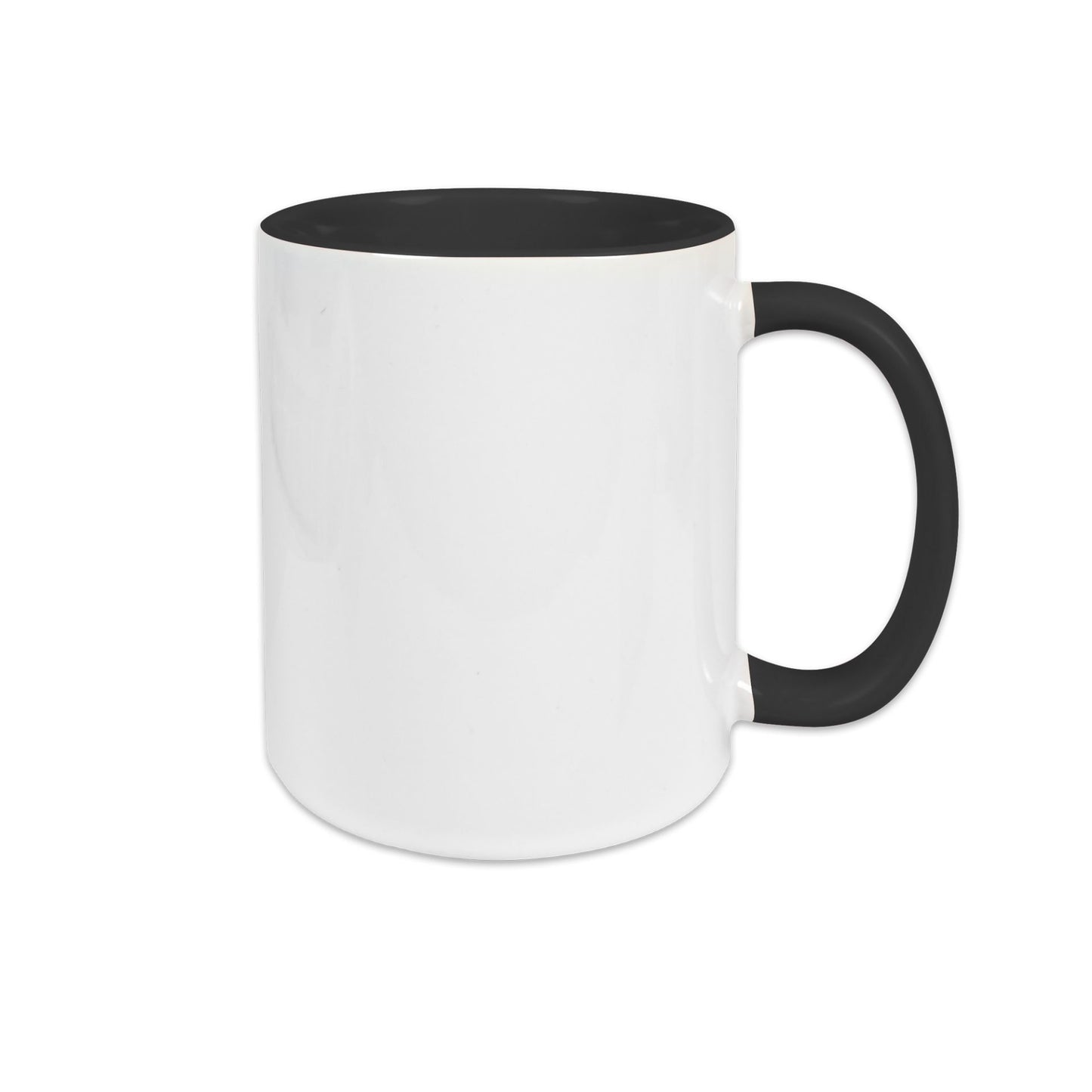Keramiktasse TWO TONES & HANDLE 11oz, Sublistar®-Coating - Cut Print Service