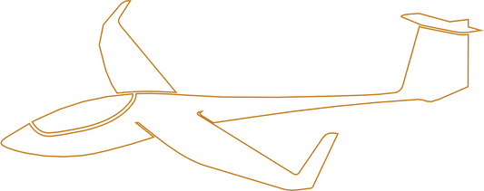 Aufkleber Flugzeug Segelflugzeug Modellfliegen Hobby