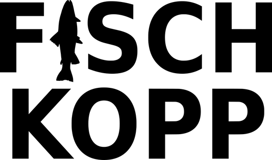 Aufkleber Spruch Fischkopp mit Fisch