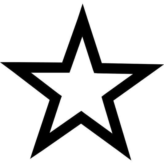 Aufkleber Stern