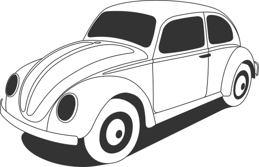 Aufkleber VW Käfer Volkswagen Auto Fan