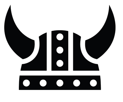 Aufkleber Wickinger Helm Deko Auto