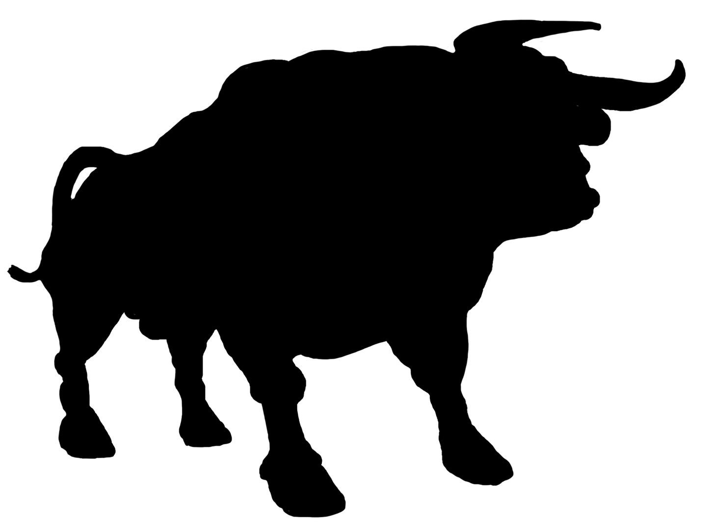 Sticker bull