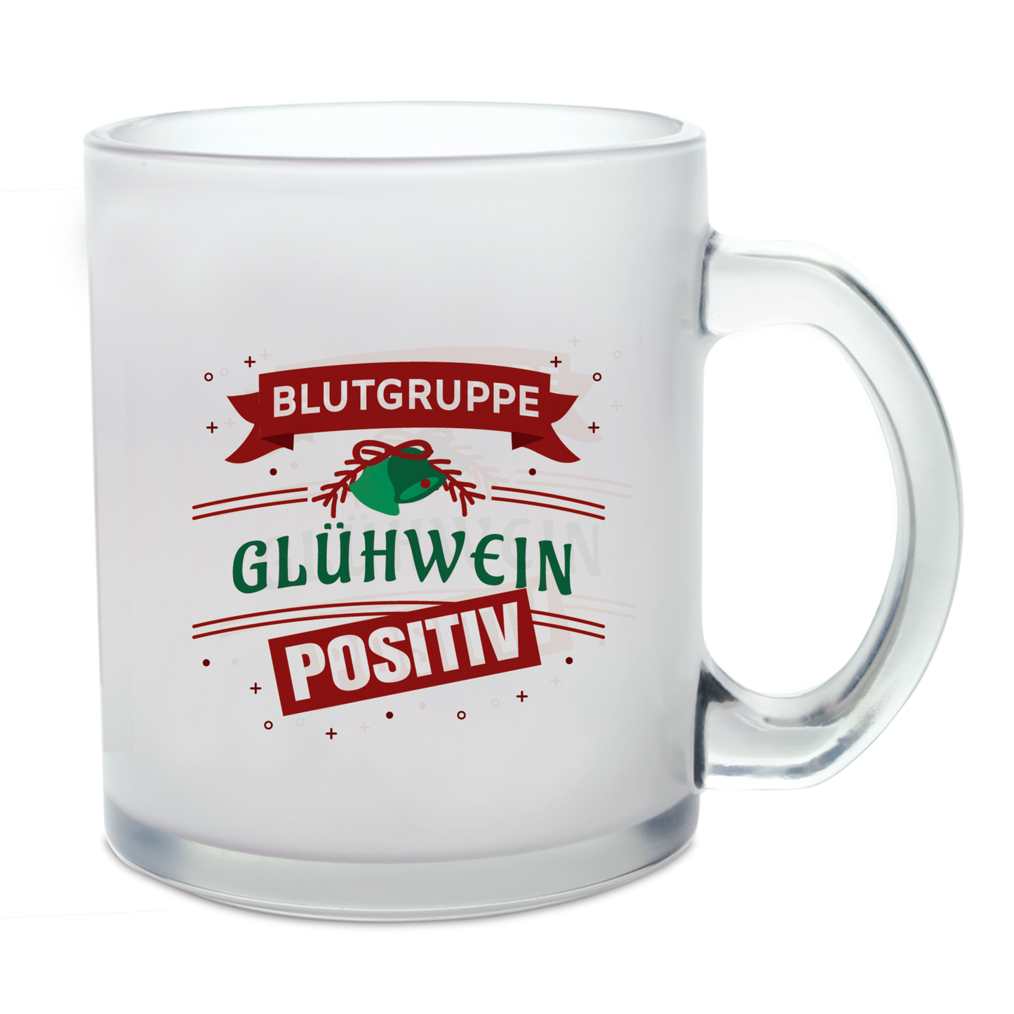 Glastasse Außenseite satiniert 10oz