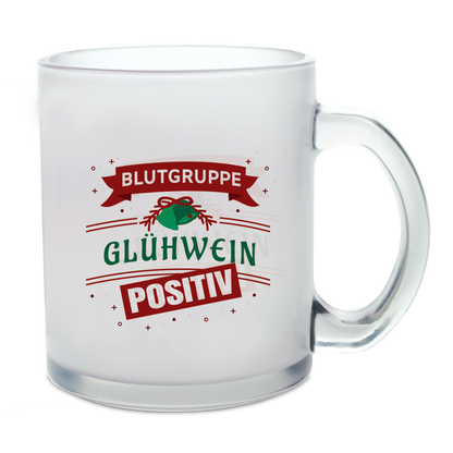 Glastasse Außenseite satiniert 