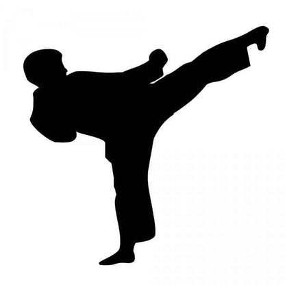 Aufkleber Vinylfolie Kampfsport Sport