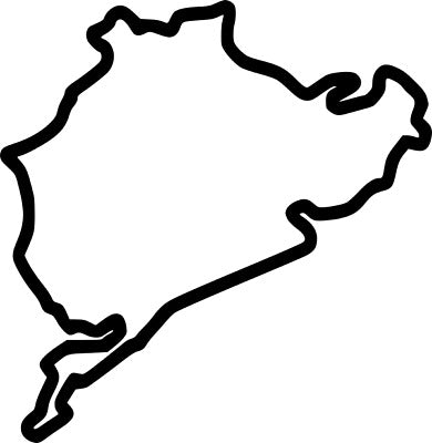Aufkleber Nürburgring