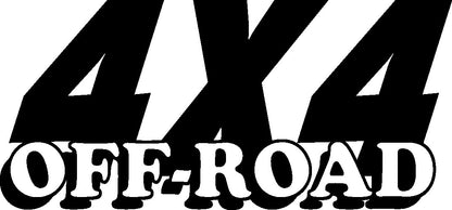 Aufkleber Vinylfolie 4x4 Allrad Offroad