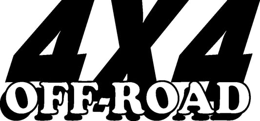 4 x 4 Off Road Sticker