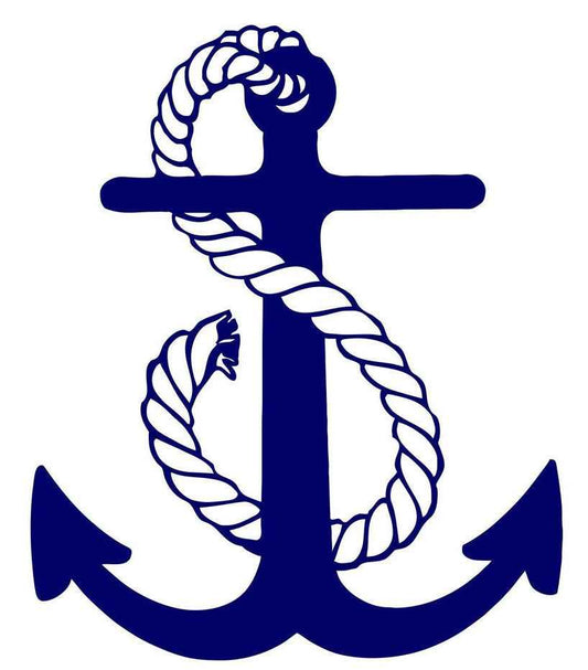 Aufkleber Anker