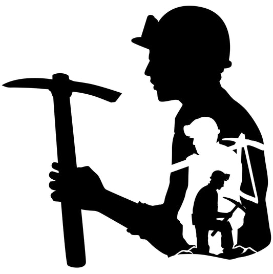 Miner sticker
