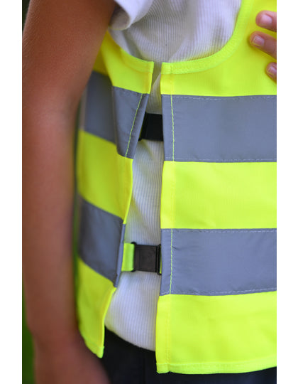 Kinder Warnponcho mit Anti-Strangulations-System