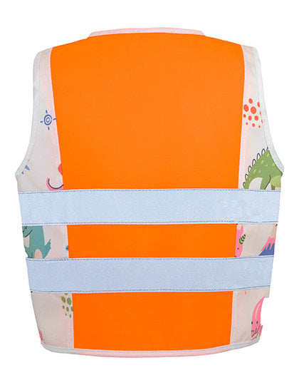 Kinder Warnweste Action Dinosaurs