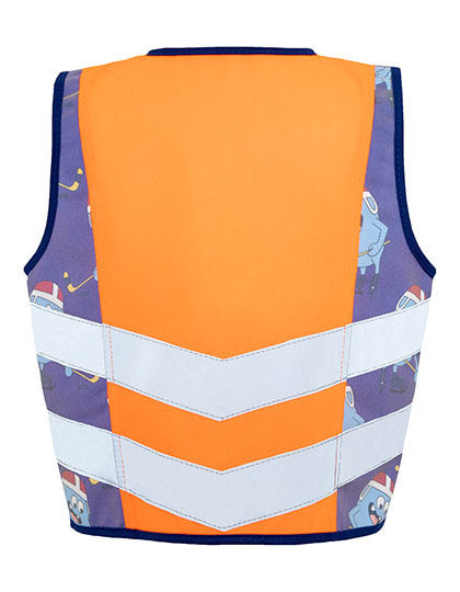 Kinder Warnweste Action Sports