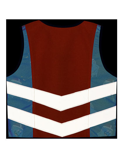 Kinder Warnweste Action Sports