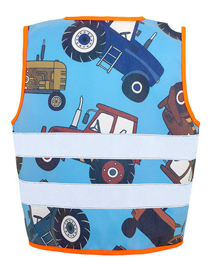 Kinder Warnweste Action Heros Traktor