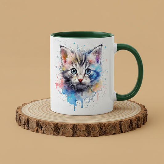 Keramiktasse Katzen Kitten