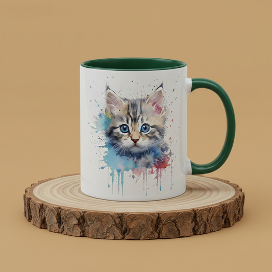 Keramiktasse Katzen Kitten