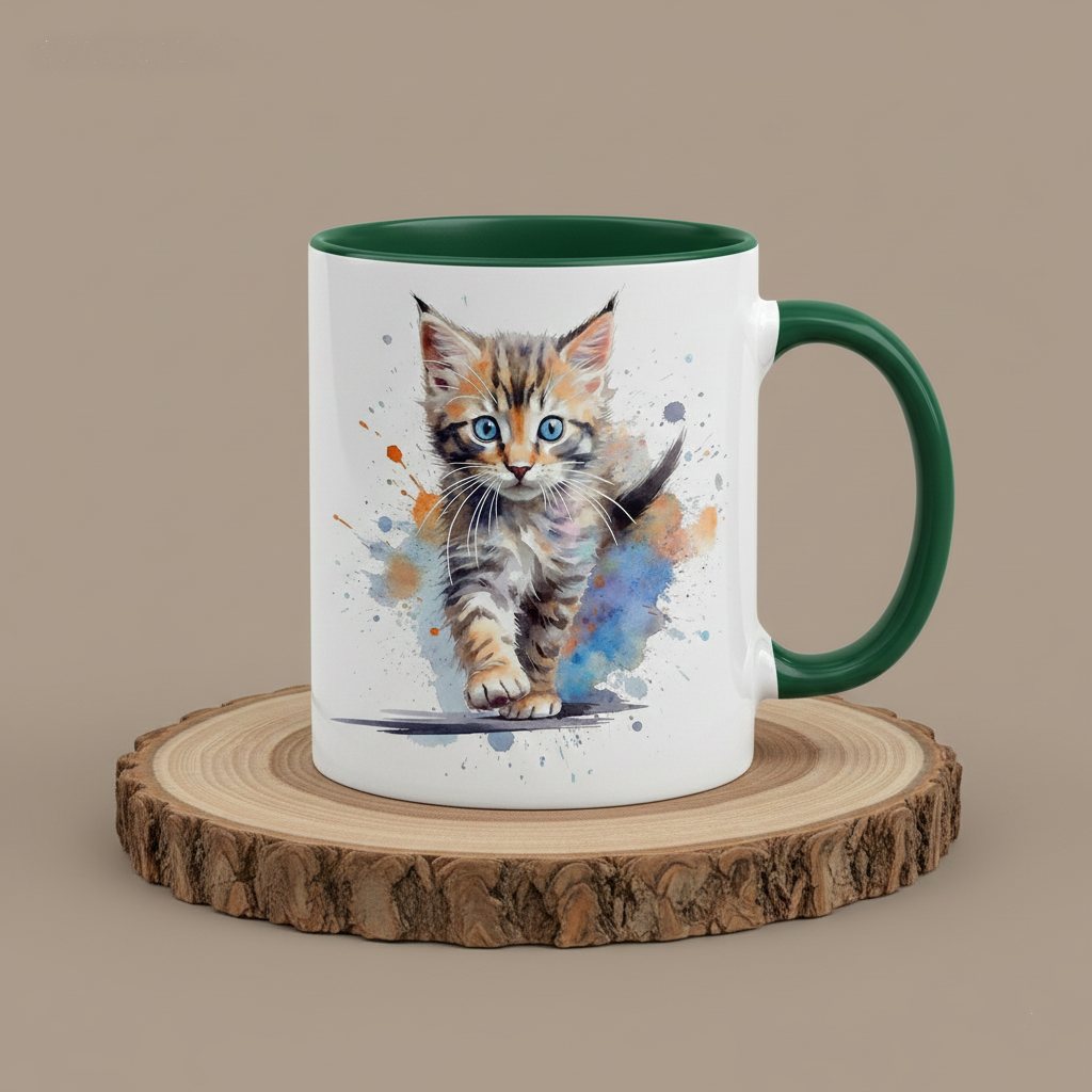 Keramiktasse Katzen Kitten