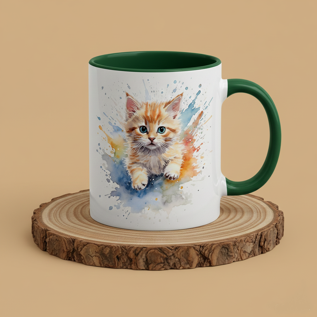 Keramiktasse Katzen Kitten