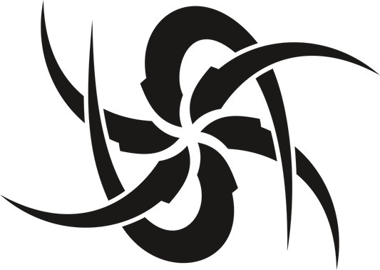 Aufkleber Tribal