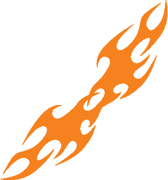 Aufkleber Vinylfolie Flammen Tribal Decal Auto KFZ