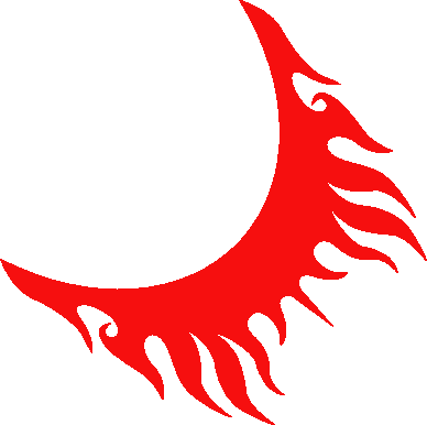 Aufkleber Vinylfolie Flammen Tribal Decal Auto KFZ