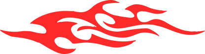 Aufkleber Vinylfolie Flammen Tribal Decal Auto KFZ