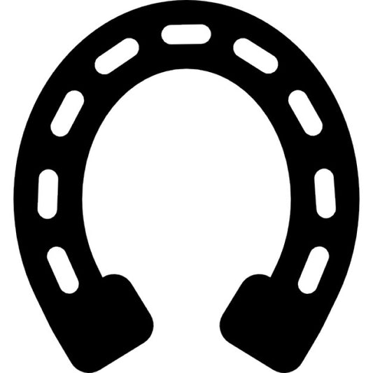 Horseshoe sticker