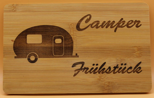 Frühstücksbrett  Camping Wohnwagen